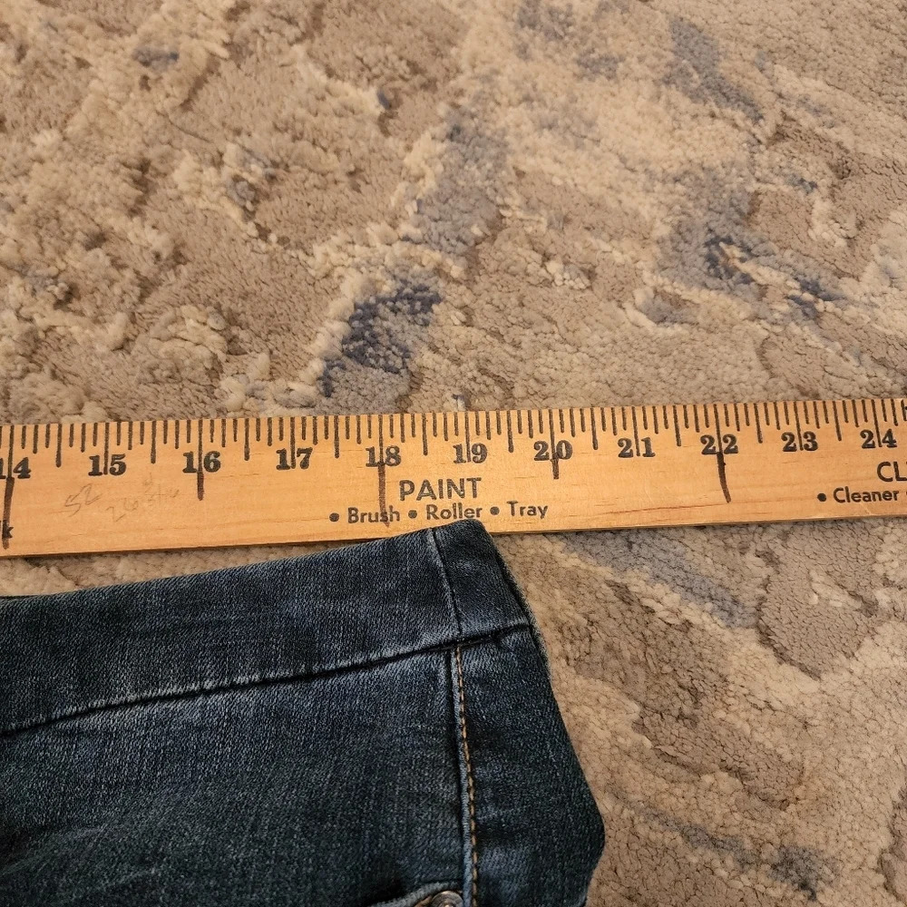 Chico's so lifting slim leg highrise jeans size 12 short 12P - Picture 15 of 16